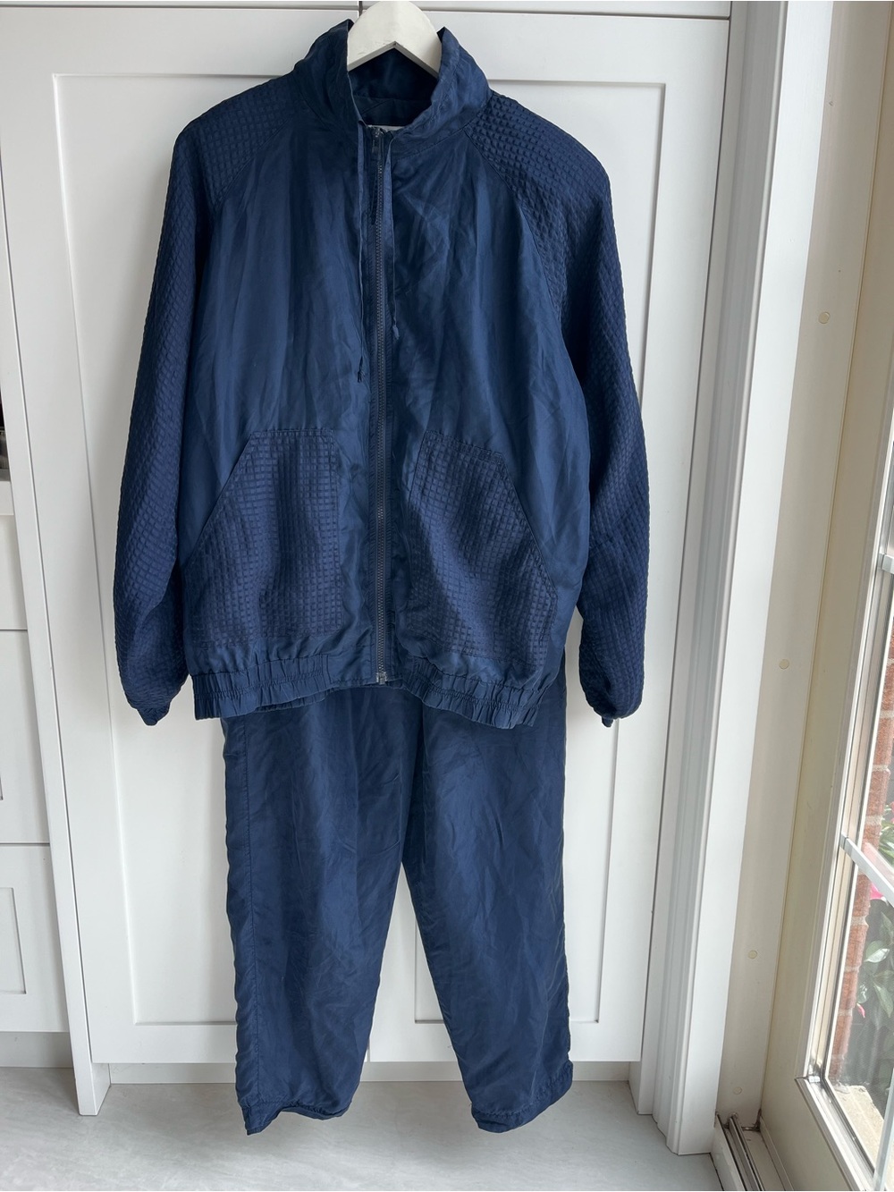 90s 100% Silk Tracksuit